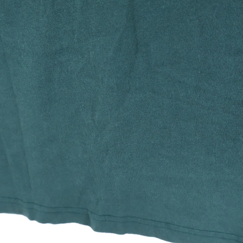 VETEMENTS(ヴェトモン) 20AW POLIZEI フロントプリント クルーネック 半袖Tシャツ カットソー グリーン UAH21TR511