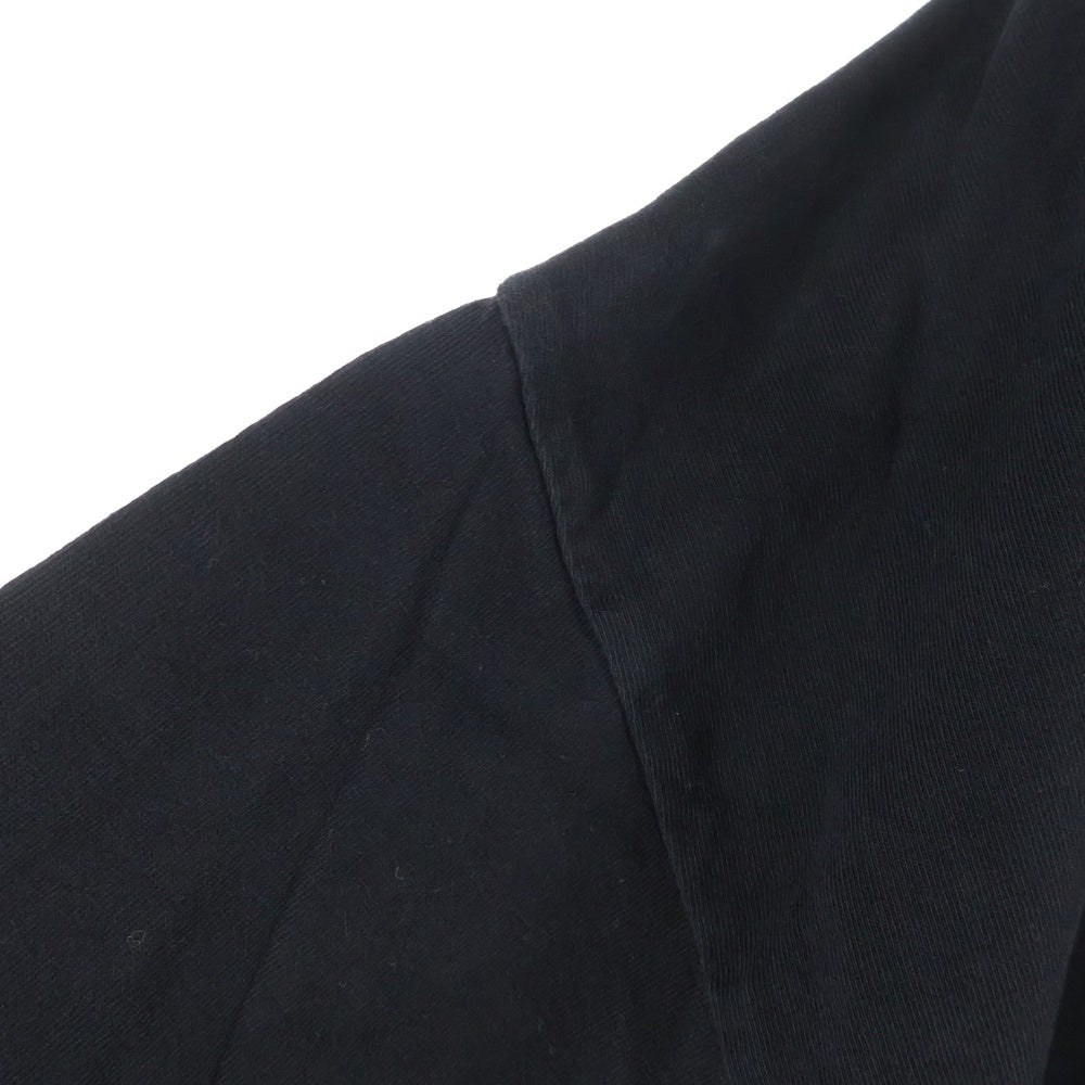 STAMPD(スタンプド) サークルロゴプリント クルーネック 長袖Tシャツ カットソー ブラック