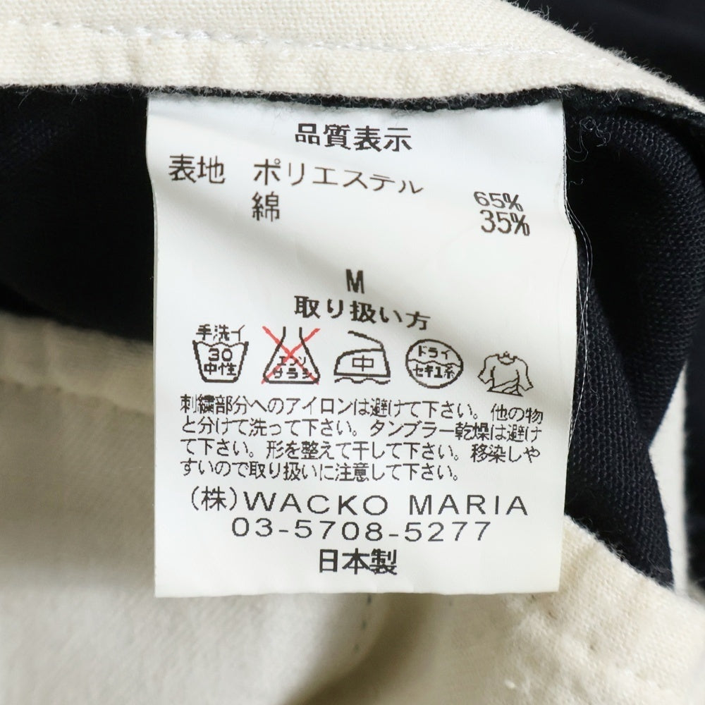 WACKO MARIA(ワコマリア) ワーク チノ ショートパンツ ハーフパンツ ショーツ ブラック