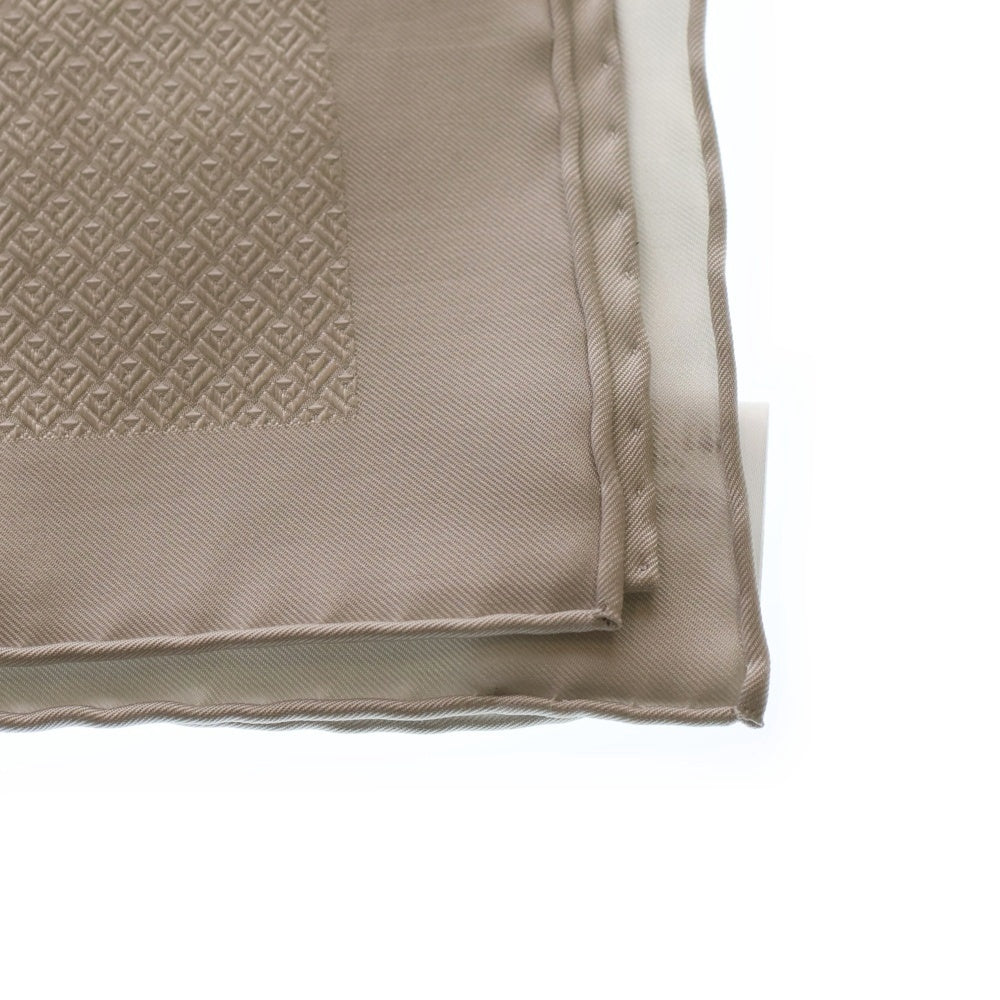 HERMES(エルメス) シルク スカーフ ポンチョ ケープ シルバー レディース