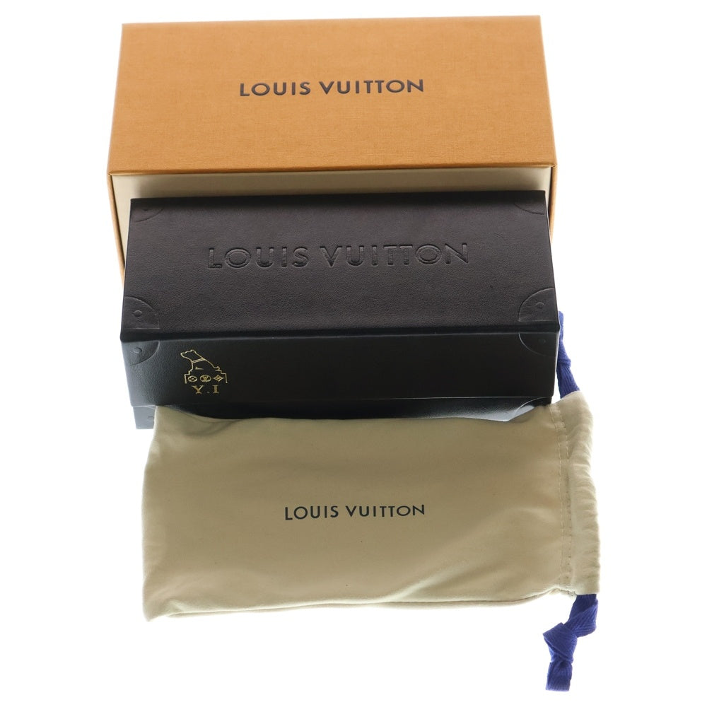 LOUIS VUITTON(ルイヴィトン) 1.1 ミリオネア カラーレンズ サングラス 眼鏡 アイウェア ブラック/ゴールド Z1165E TV0211
