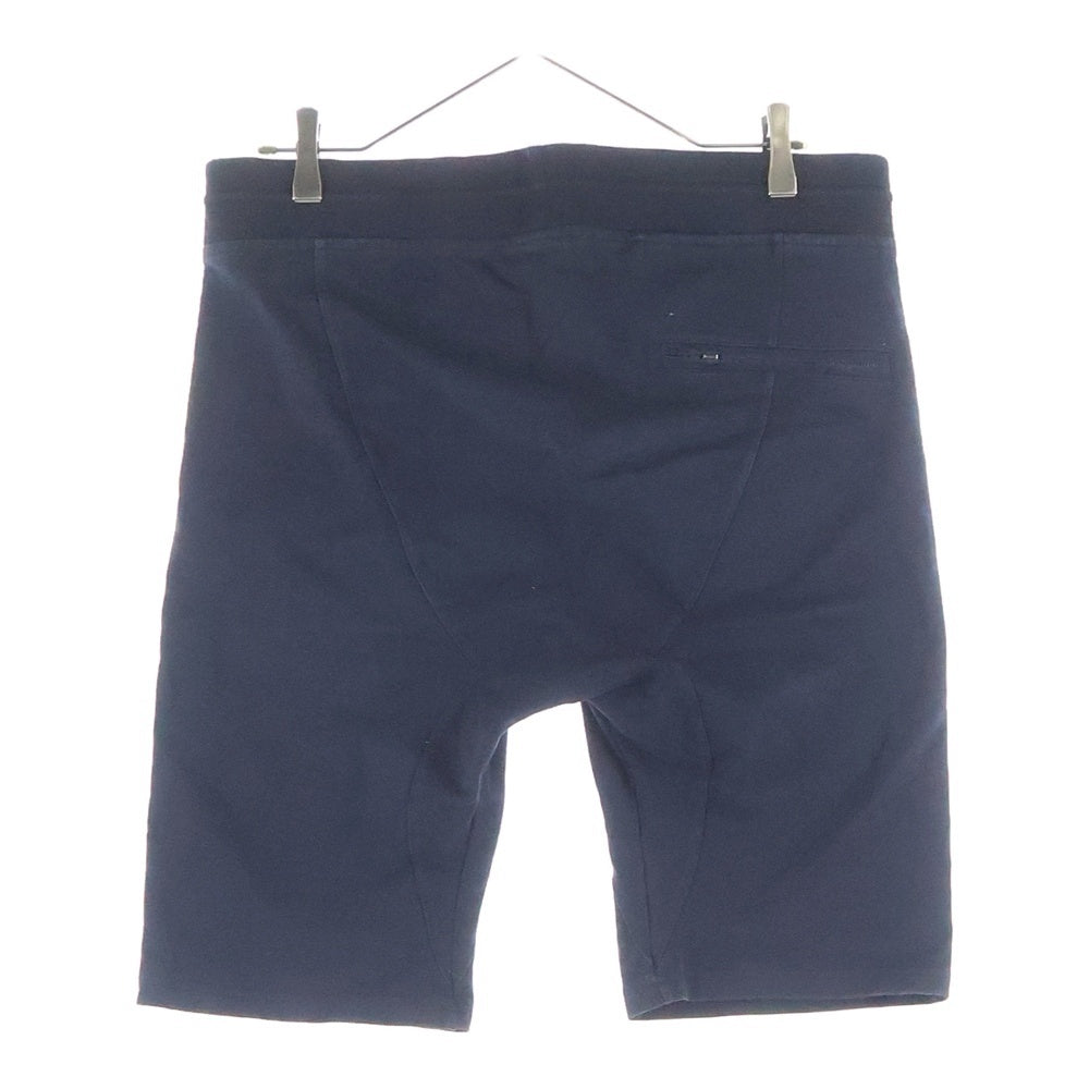 JIL SANDER(ジルサンダー) コットン ドローストリング スウェット ハーフ ショートパンツ ショーツ ネイビー 709014