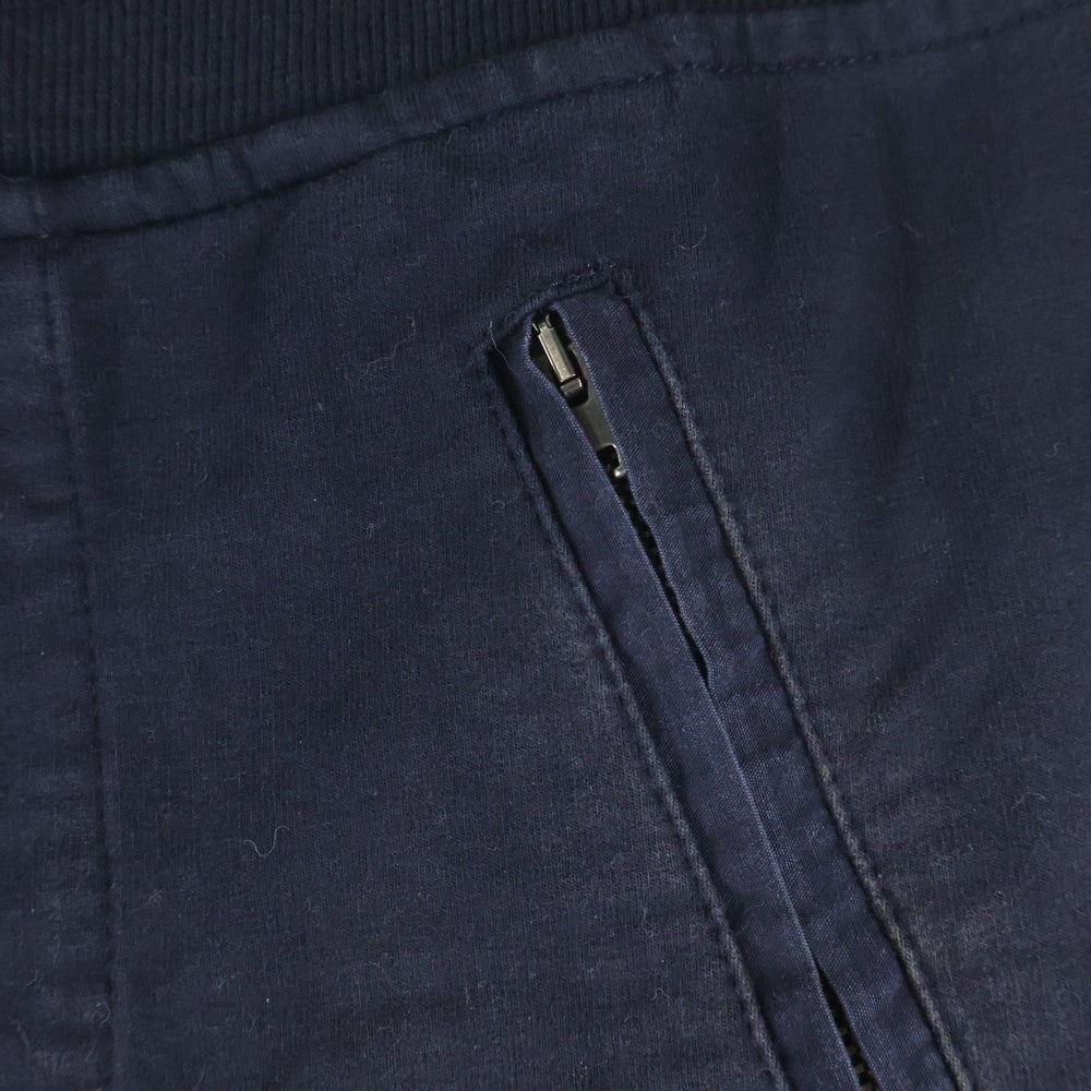 JIL SANDER(ジルサンダー) コットン ドローストリング スウェット ハーフ ショートパンツ ショーツ ネイビー 709014