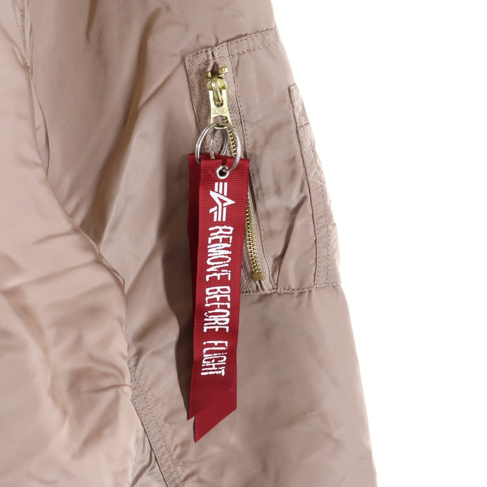VETEMENTS(ヴェトモン) 18SS ×ALPHAINDUSTRIES アルファインダストリーズ MA-1 再構築リバーシブル ボンバージャケット ブルゾン ピンク WAH18JA18