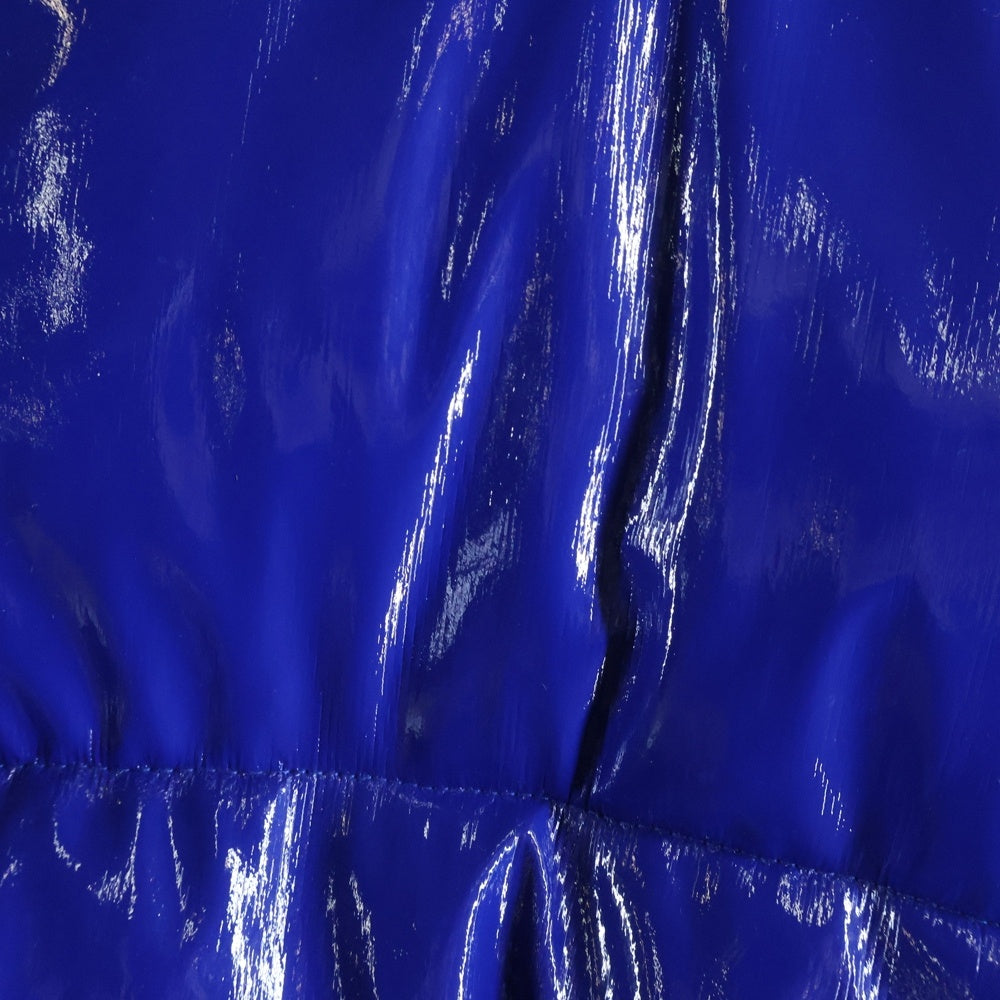 VETEMENTS(ヴェトモン) 17AW MISS WEBCAM PUFFER JACKET バックプリント レイヤード パファー ジャケット ブルー レディース WAH18JA9