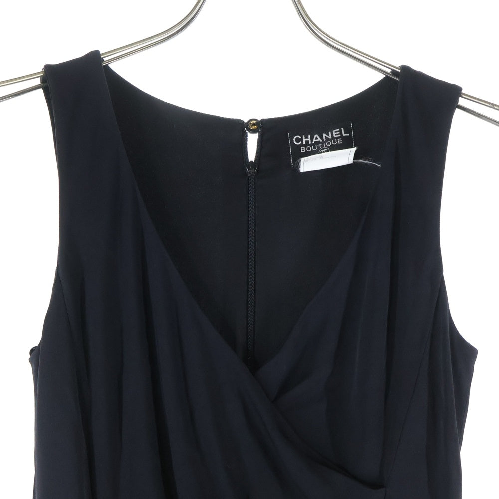 CHANEL BOUTIQUE(シャネルブティック) マキシ丈 レーヨン ドレス/ワンピース ブラック P07490V05507 レディース