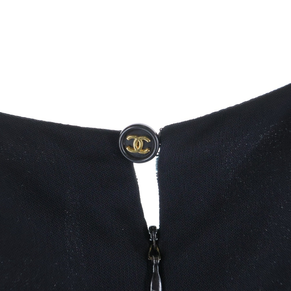 CHANEL BOUTIQUE(シャネルブティック) マキシ丈 レーヨン ドレス/ワンピース ブラック P07490V05507 レディース