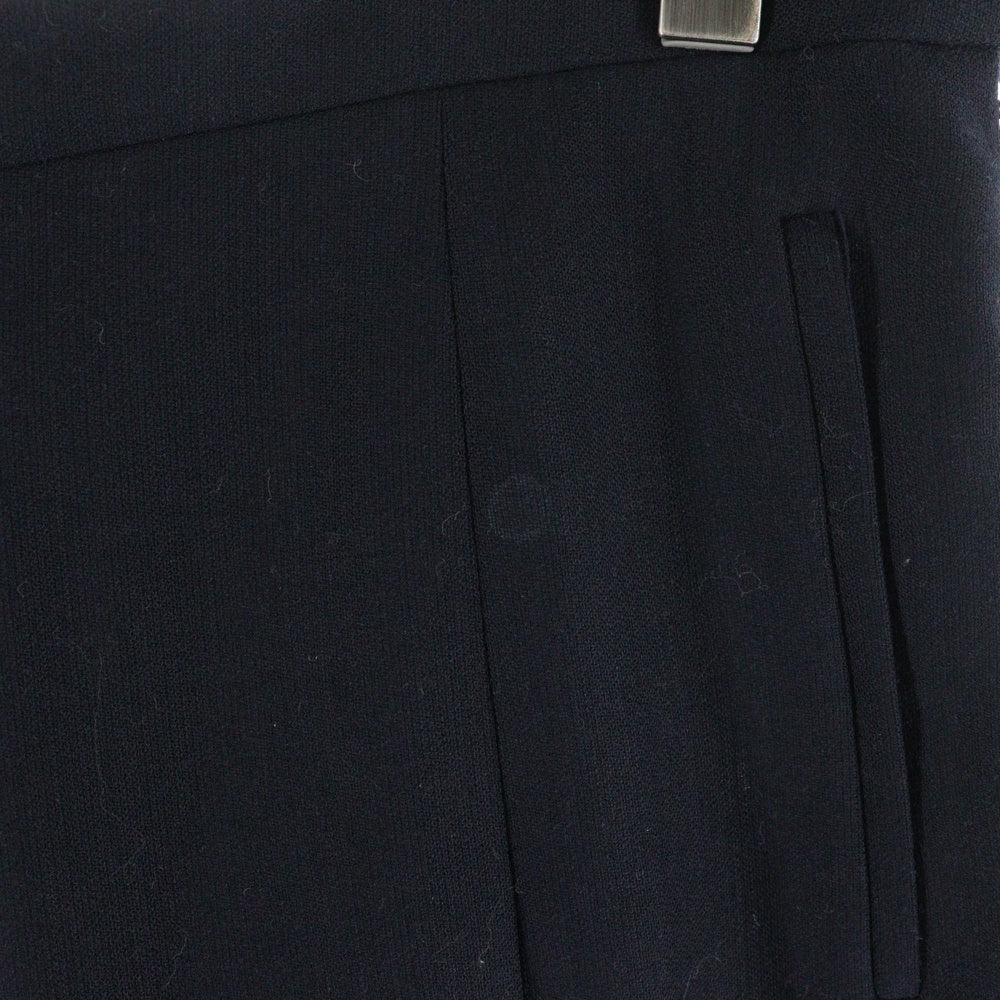 Chloe(クロエ) 13AW センタープレス ウール スラックス ロングパンツ ネイビー 13APA39-13A133 レディース