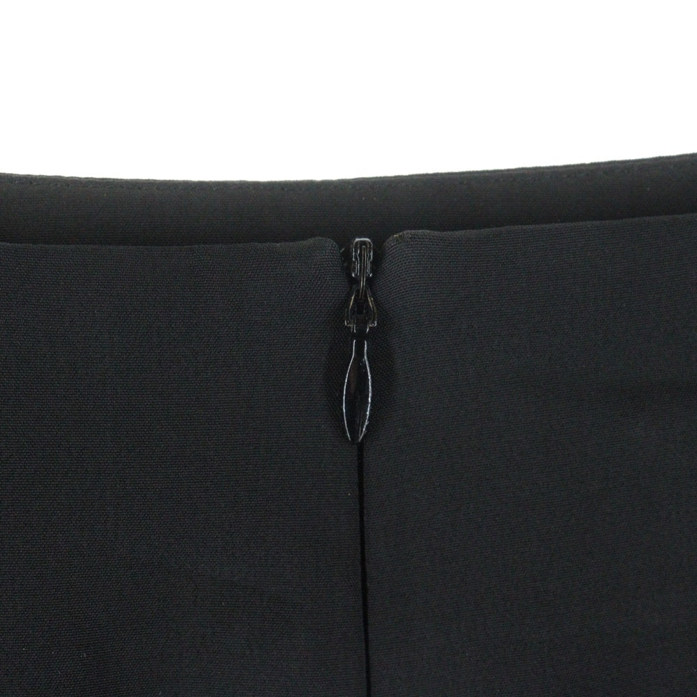 JIL SANDER(ジルサンダー) バックジップ ロングスカート ブラック レディース