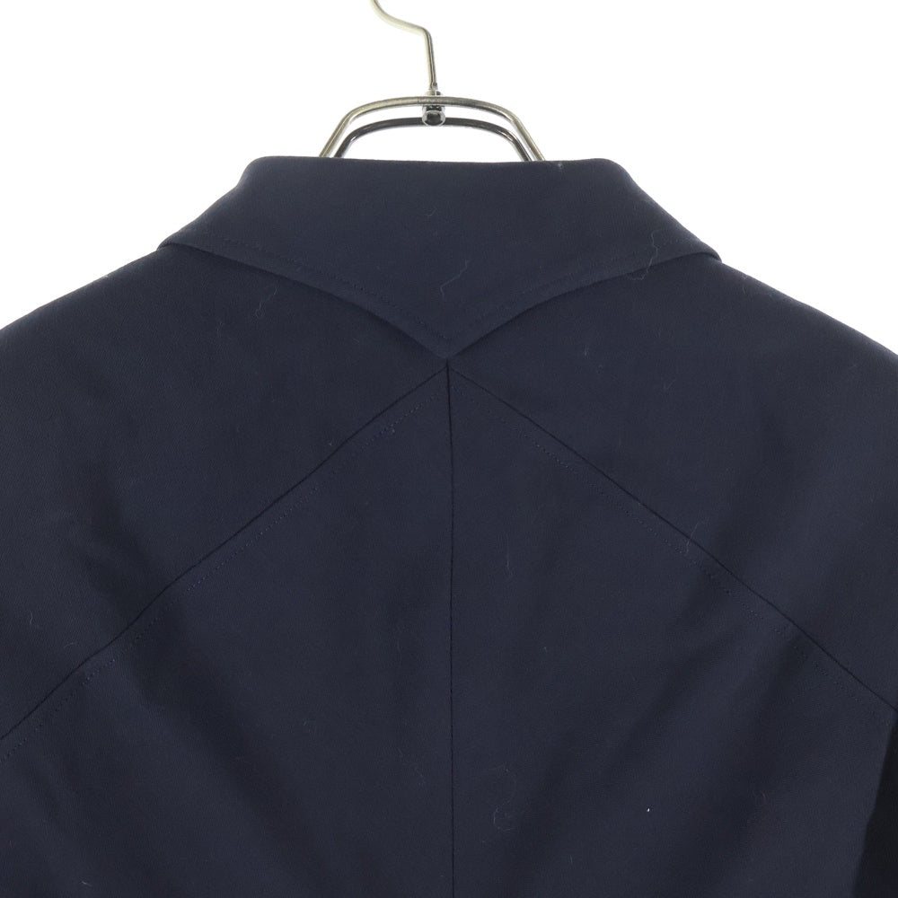 CHANEL BOUTIQUE(シャネルブティック) 7B レインウール シングルテーラードジャケット ブラック P07966V05508 レディース