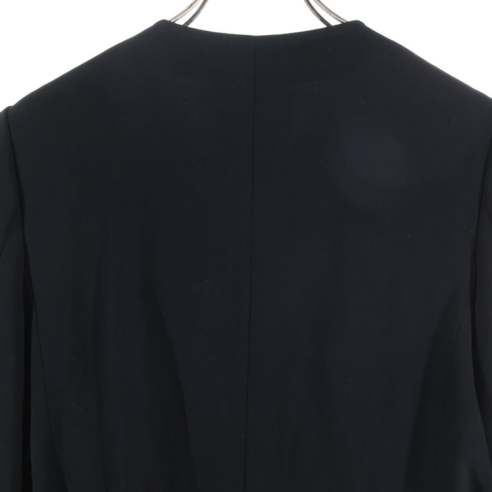 CHANEL BOUTIQUE(シャネルブティック) ココマーク チェーンベルト付き ノーカラージャケット ブラック P11160V06456 レディース