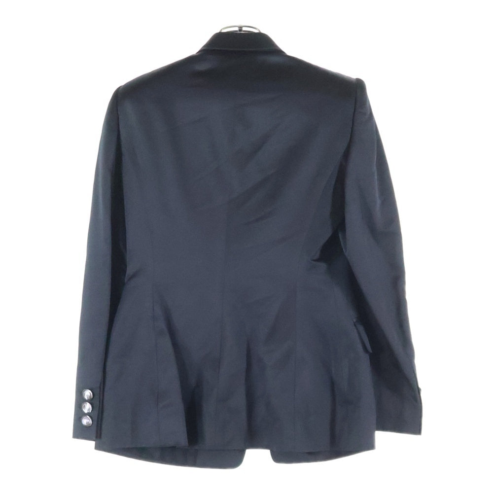 GUCCI(グッチ) レインウール 1B シングルテーラードジャケット ブラック レディース