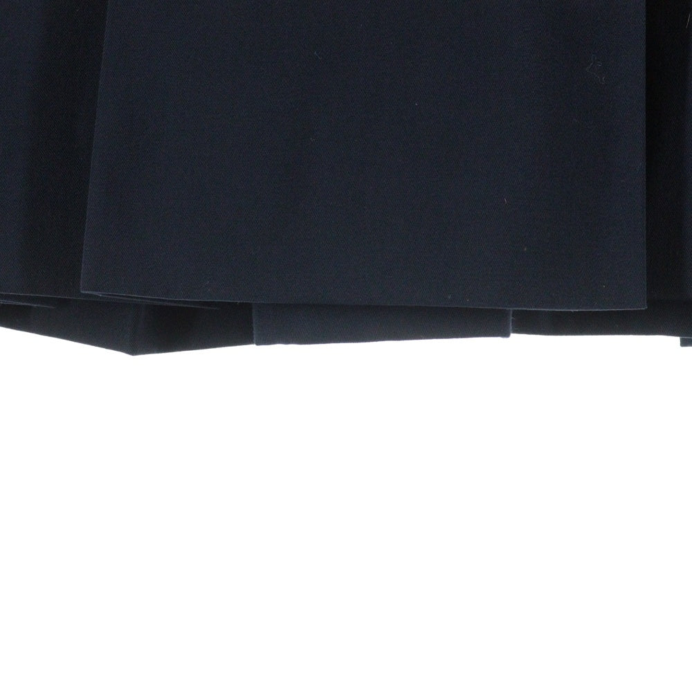 CELINE(セリーヌ) レインウール プリーツ スカート ネイビー レディース