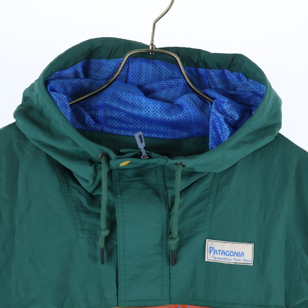 PATAGONIA(パタゴニア) 24SS Isthmus Anorak Pullover イスマス リサイクルナイロン ハーフジップ アノラック プルオーバージャケット グリーン/ベージュ 26515SP24