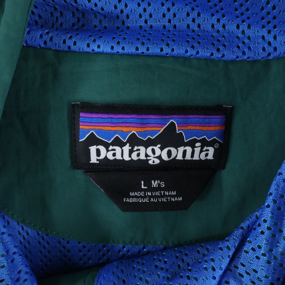 PATAGONIA(パタゴニア) 24SS Isthmus Anorak Pullover イスマス リサイクルナイロン ハーフジップ アノラック プルオーバージャケット グリーン/ベージュ 26515SP24