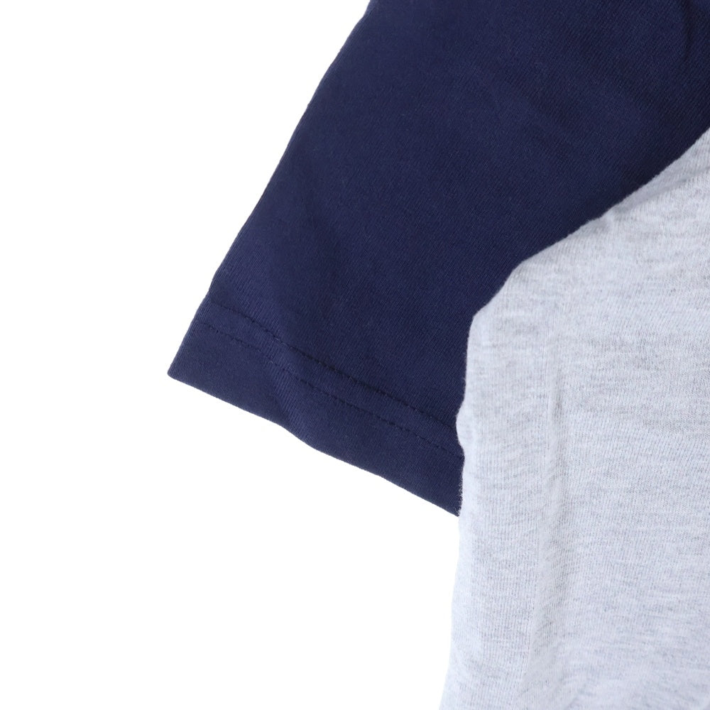 Palace Skateboards(パレススケートボーズ) 24SS ×Evisu Seagull Raglan T-shirt エビス シーガル ラグラン 半袖Tシャツ カットソー グレー P24EVES002