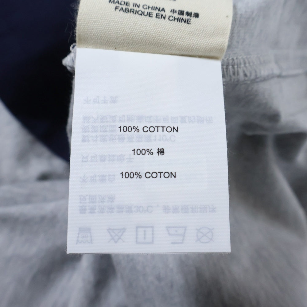 Palace Skateboards(パレススケートボーズ) 24SS ×Evisu Seagull Raglan T-shirt エビス シーガル ラグラン 半袖Tシャツ カットソー グレー P24EVES002