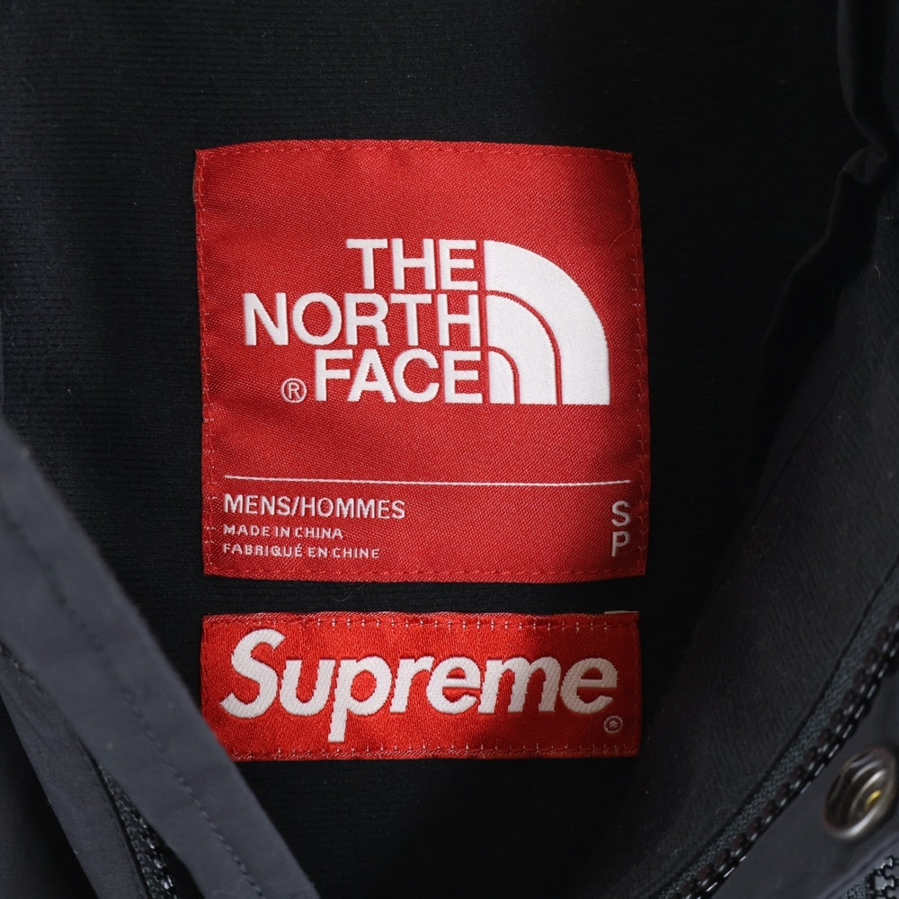 SUPREME(シュプリーム) 16SS ×THE NORTH FACE Steep Tech Hooded Jacket ノースフェイス スティープテック フーデット アノラックパーカー ジャケット ブラック NP01601I