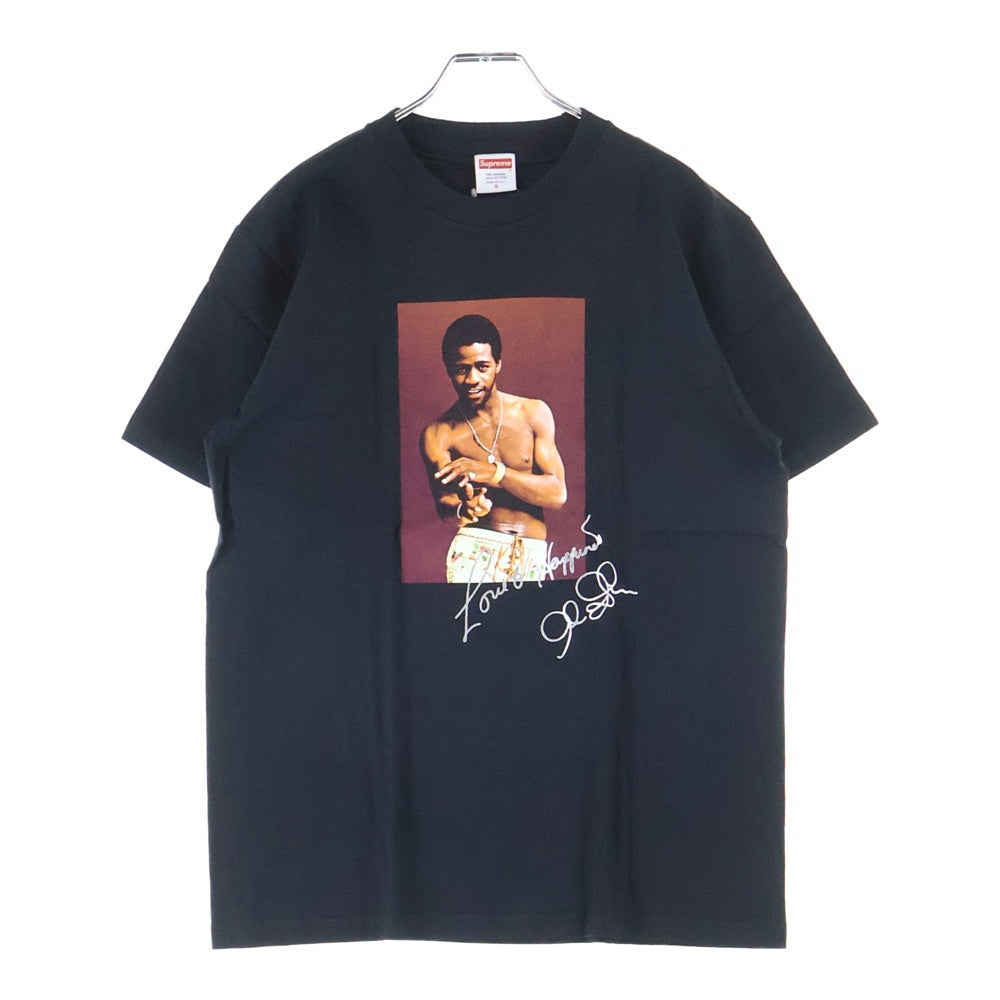 SUPREME(シュプリーム) 22SS Al Green Tee アル グリーン フォトプリント クルーネック 半袖Tシャツ カットソー ブラック