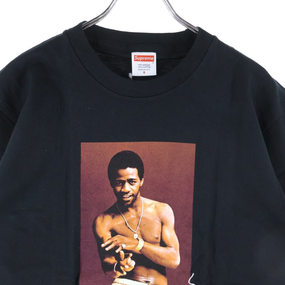 SUPREME(シュプリーム) 22SS Al Green Tee アル グリーン フォトプリント クルーネック 半袖Tシャツ カットソー ブラック