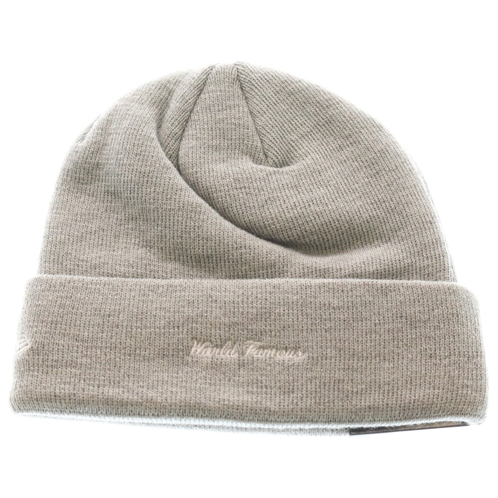 SUPREME(シュプリーム) 15AW ×New Era Box Logo Beanie ニューエラ ボックスロゴ ビーニー ニット帽 帽子 グレー