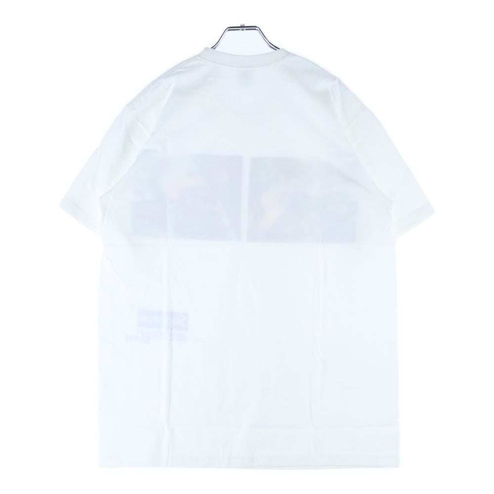 SUPREME(シュプリーム) 21AW ×JUNYA WATANABE COMME des GARCONS MAN Nature Tee ジュンヤワタナベ コムデギャルソンマン ネイチャー プリント クルーネック 半袖Tシャツ ホワイト