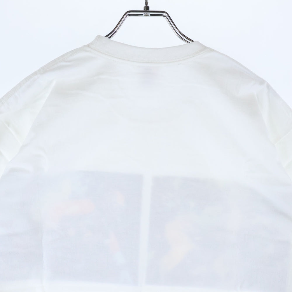 SUPREME(シュプリーム) 21AW ×JUNYA WATANABE COMME des GARCONS MAN Nature Tee ジュンヤワタナベ コムデギャルソンマン ネイチャー プリント クルーネック 半袖Tシャツ ホワイト