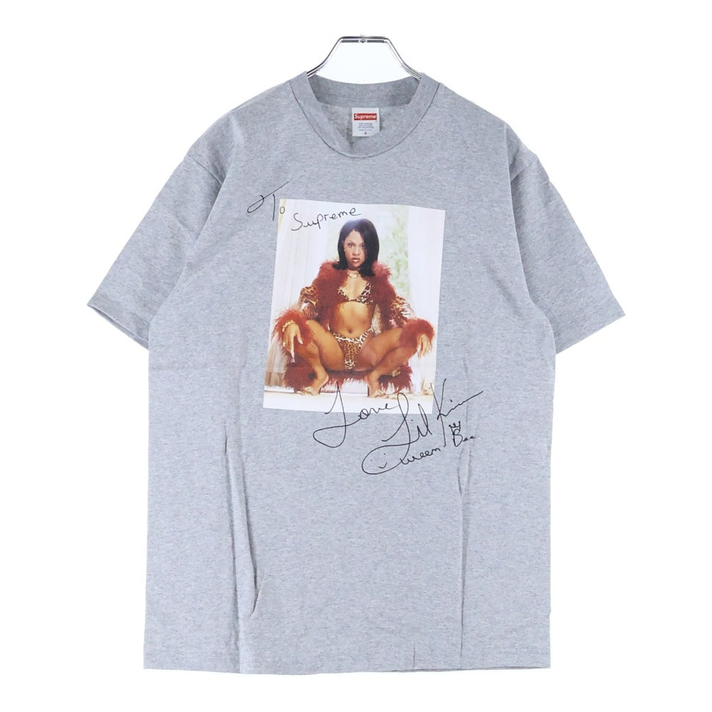 SUPREME(シュプリーム) 22SS Lil Kim Tee リル キム フォトプリント クルーネック 半袖Tシャツ カットソー グレー