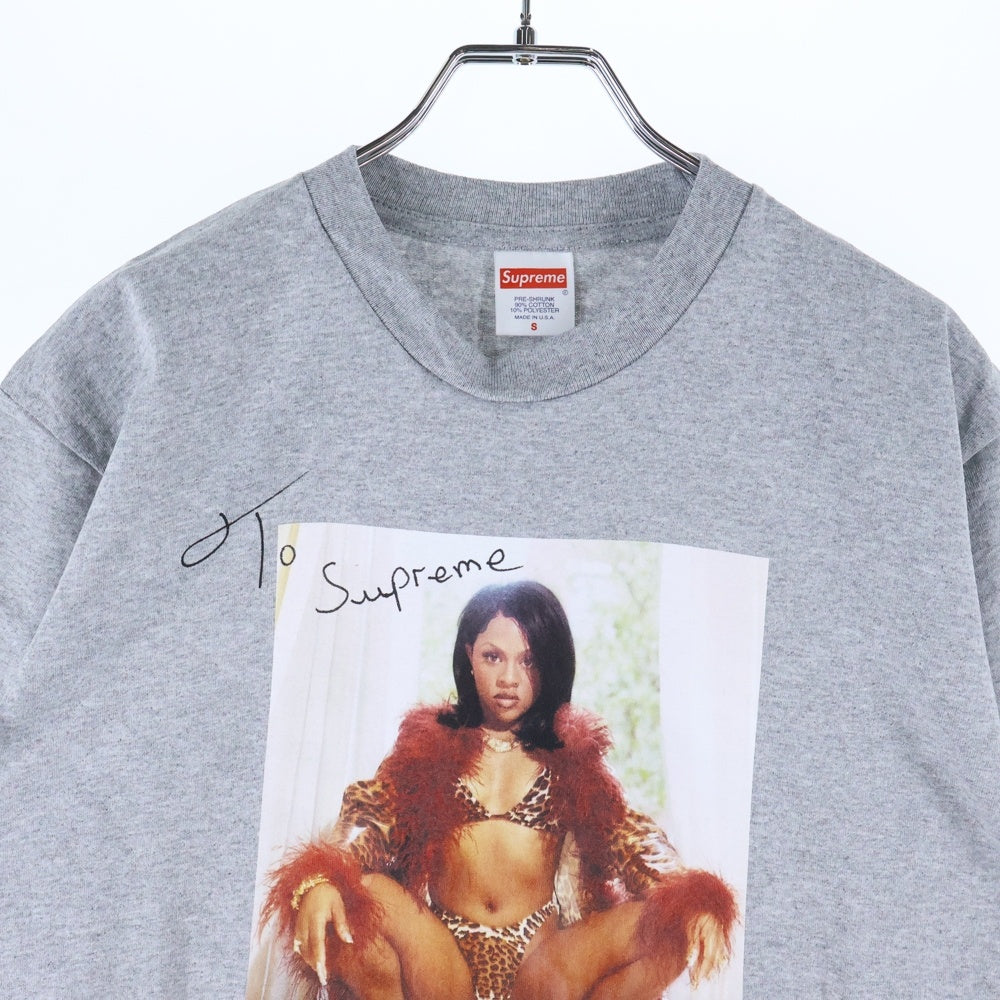 SUPREME(シュプリーム) 22SS Lil Kim Tee リル キム フォトプリント クルーネック 半袖Tシャツ カットソー グレー