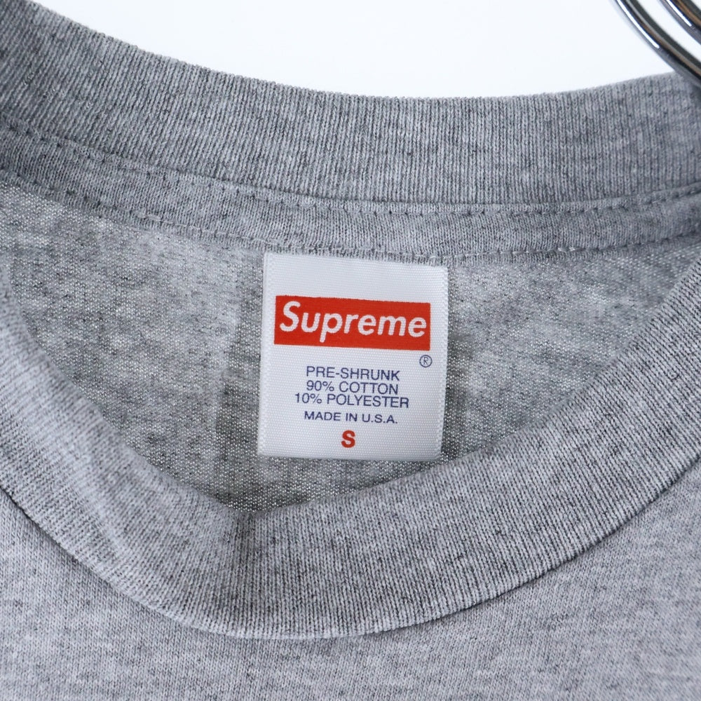 SUPREME(シュプリーム) 22SS Lil Kim Tee リル キム フォトプリント クルーネック 半袖Tシャツ カットソー グレー