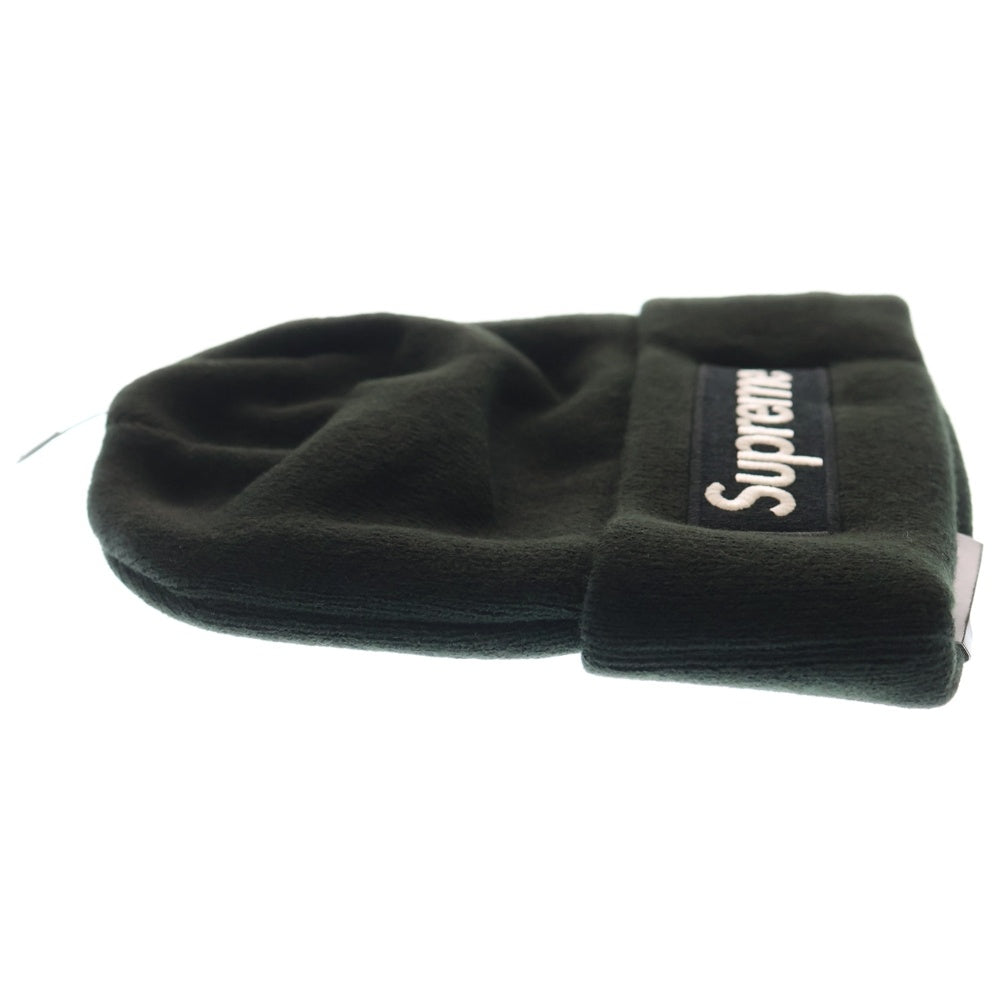 SUPREME(シュプリーム) 23AW ×New Era Box Logo Beanie ニューエラ ボックスロゴ ビーニー ニット帽 帽子 ブラック