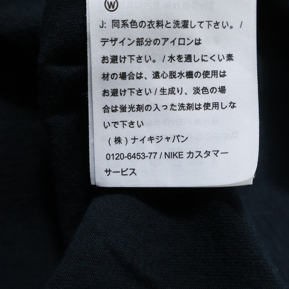 NIKE(ナイキ) ×OFF-WHITE NRG A6 TEE フロントプリント クルーネック 半袖Tシャツ カットソー ブラック BQ0827-010