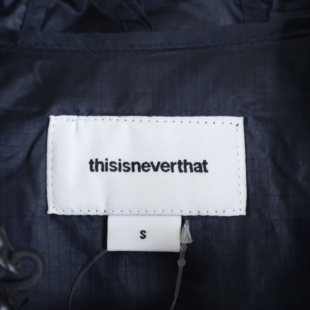 THISISNEVERTHAT(ディスイズネバーザット) ×Wasted Youth DBMA Ripstop Jacket ウエステッドユース ナイロン マウンテンパーカー ジャケット ブラック WY21SOW002