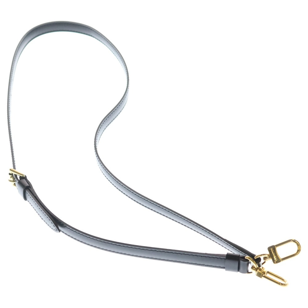 LOUIS VUITTON(ルイヴィトン) レザー ショルダーストラップ ブラック/ゴールド レディース