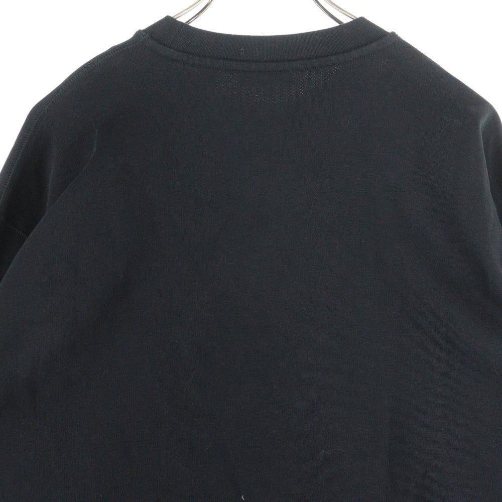 MONCLER(モンクレール) 22AW ×HYKE SWEATSHIRT ハイク クルーネック ロゴ スウェット トレーナー ブラック H209K8G00001 M2719