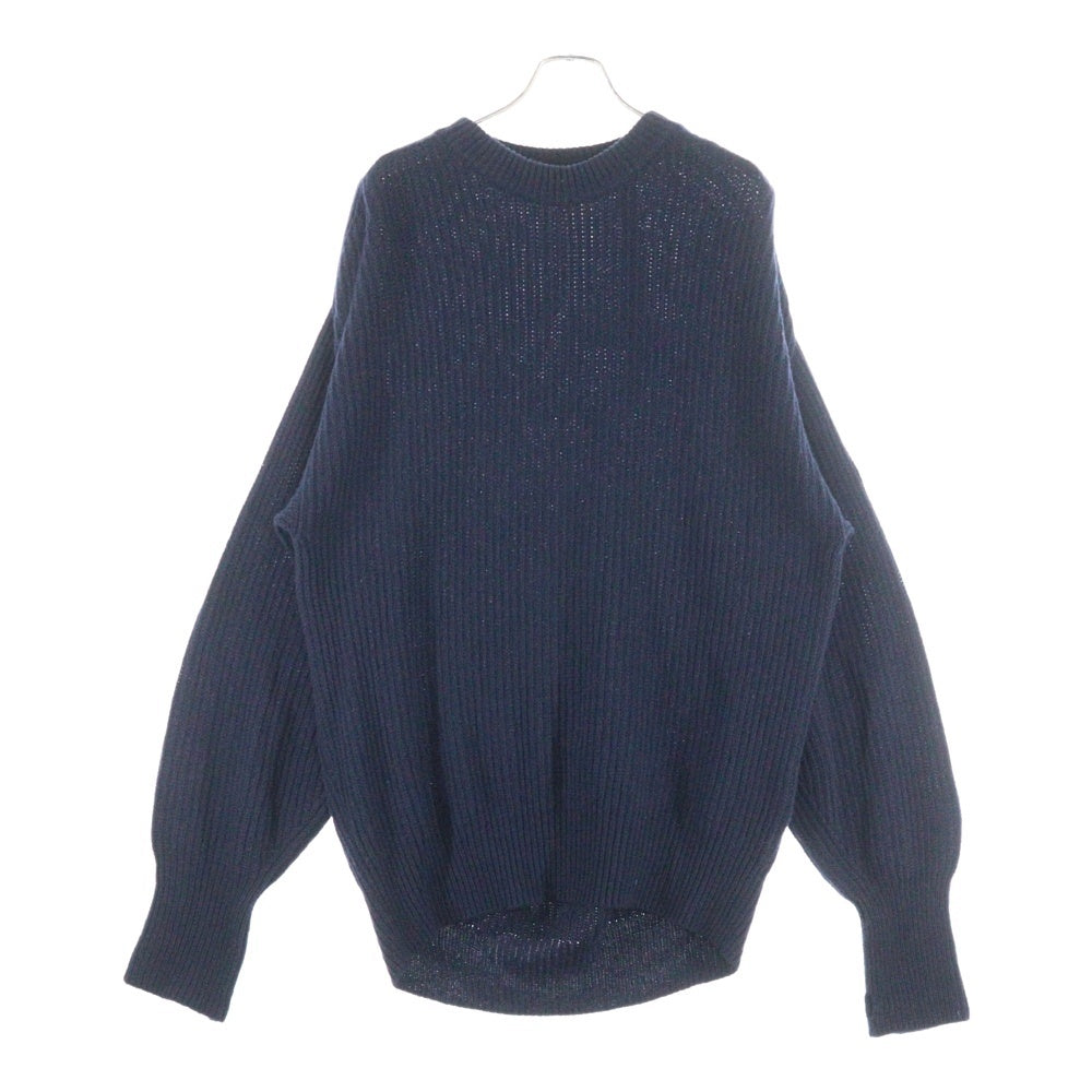 MONCLER(モンクレール) 21AW ×HYKE GIROCOLLO TRICOT ハイク カシミヤ ニットセーター ネイビー G209K9C00003 M1213