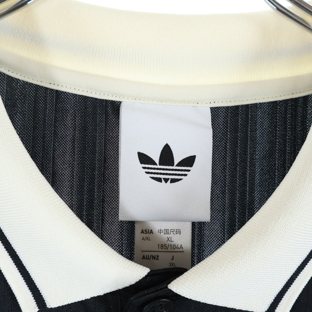 adidas(アディダス) 25AW ×oasis 25 TOKYO JAPAN TOUR JACQUARD JERSEY オアシス 東京ツアー ジャカード ジャージ 半袖シャツ ブラック KT3437