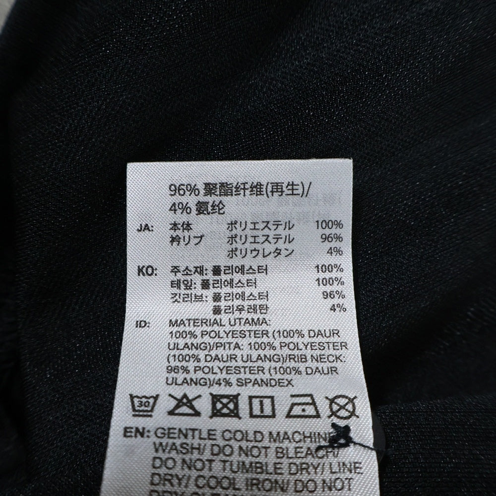 adidas(アディダス) 25AW ×oasis 25 TOKYO JAPAN TOUR JACQUARD JERSEY オアシス 東京ツアー ジャカード ジャージ 半袖シャツ ブラック KT3437
