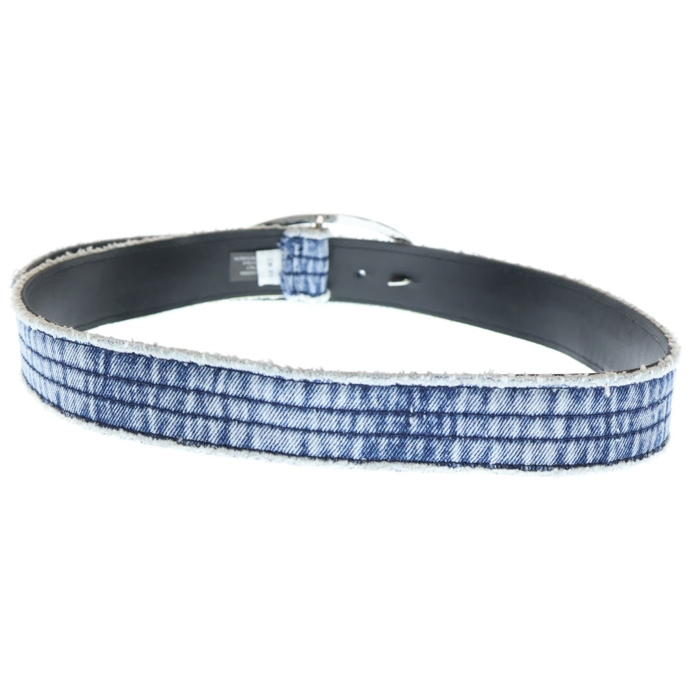 DIESEL(ディーゼル) 25SS B-1DR STRASS ラインストーン Dロゴ バックル デニムベルト ブラック X09939 レディース