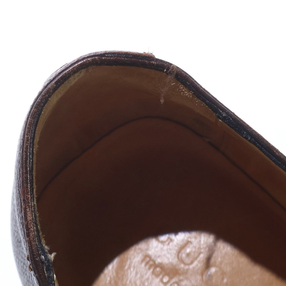 GUCCI(グッチ) Uチップ レザー ビジネス ドレスシューズ ブラウン 138200