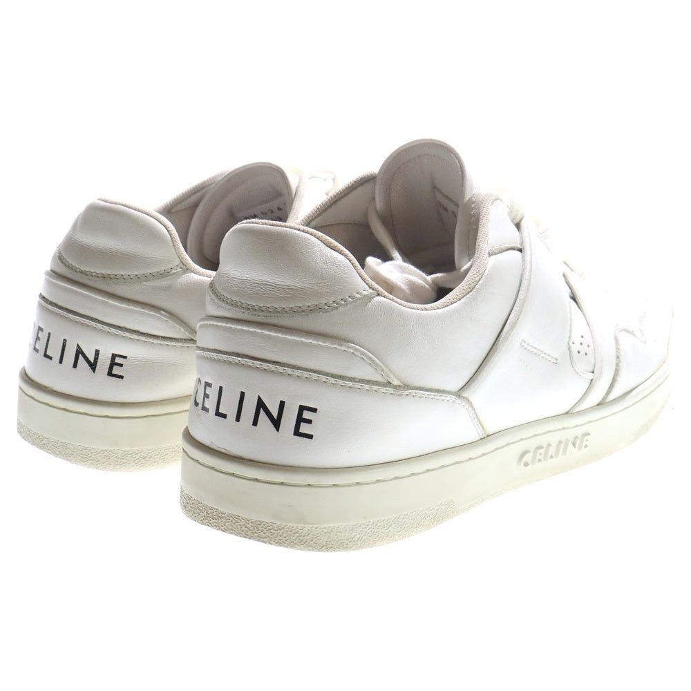 CELINE(セリーヌ) レザー ローカットスニーカーシューズ ホワイト CT-04