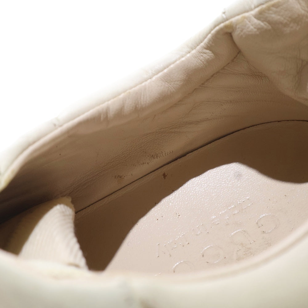 GUCCI(グッチ) RHYTON ライトン ヴィンテージロゴ ローカットスニーカー アイボリー 500877