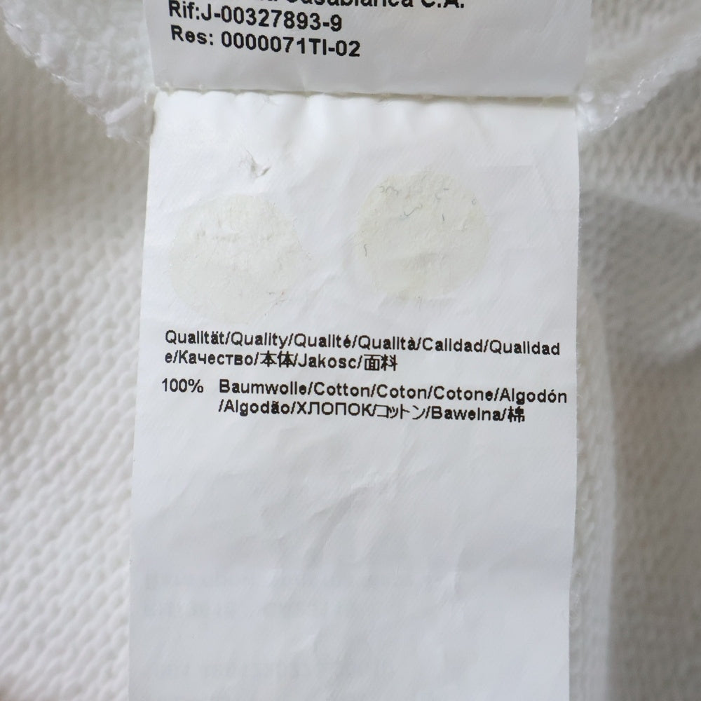 HUGO BOSS(ヒューゴボス) フロントロゴ クルーネックスウェットトレーナー ホワイト