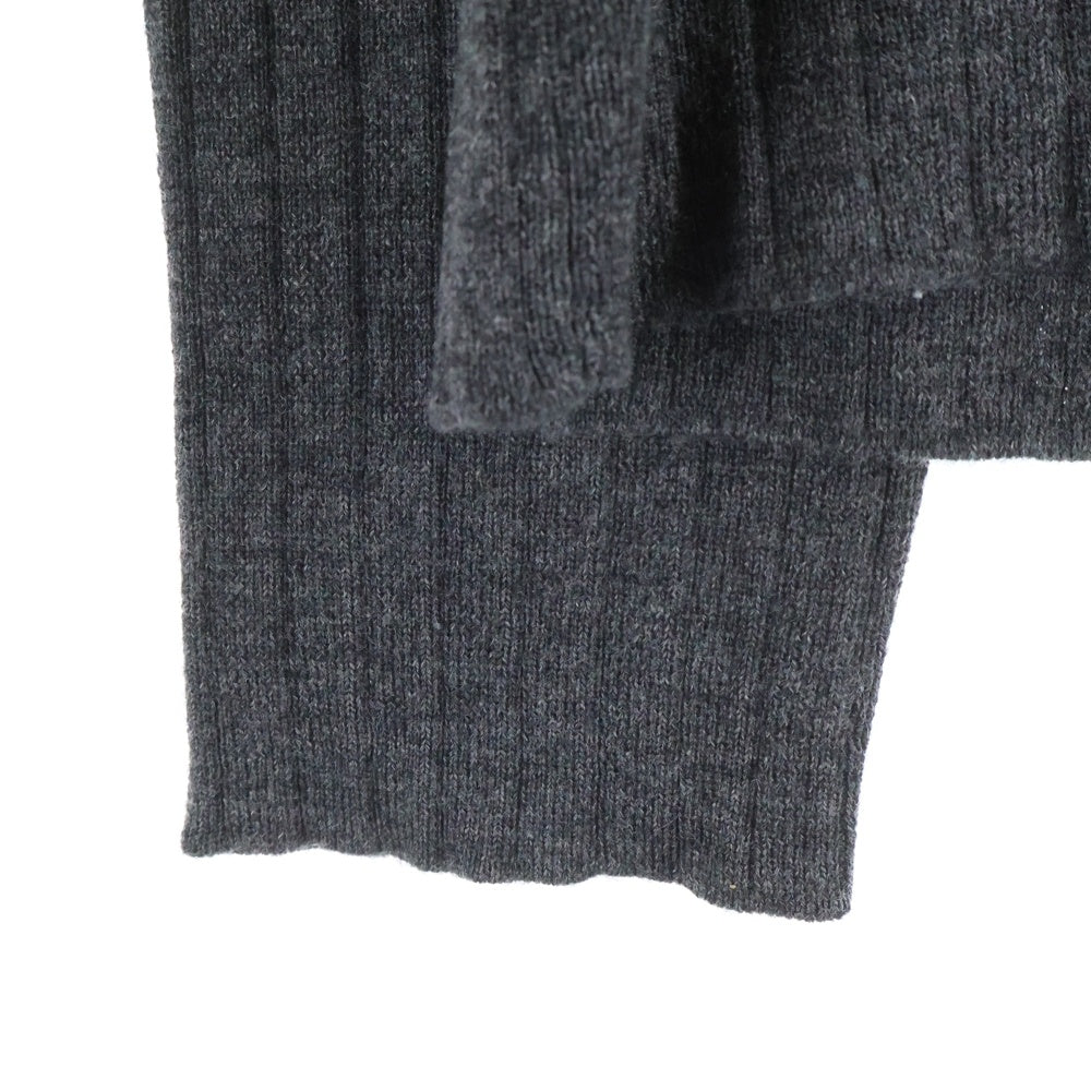 Armani Exchange(アルマーニ エクスチェンジ) Vネック ウールニットセーター グレー