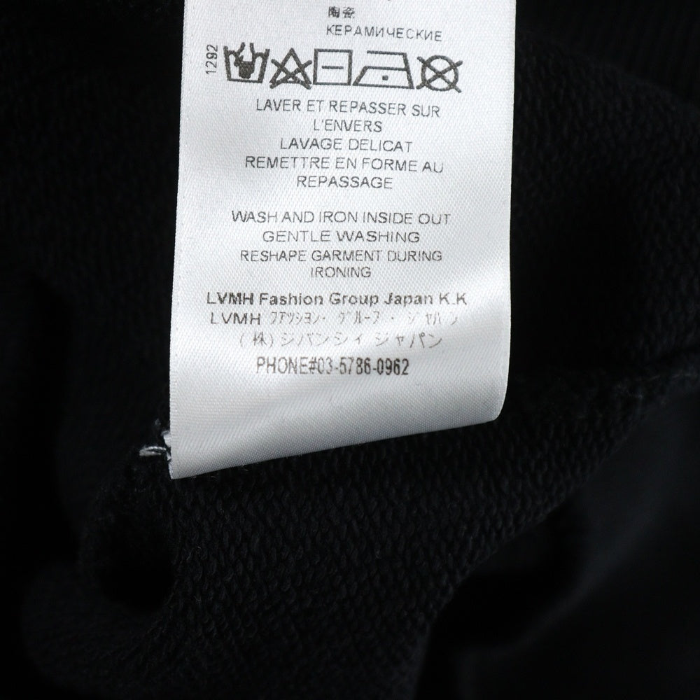 GIVENCHY(ジバンシィ) Logo Embroidery Crewneck ロゴ刺繍 クルーネックスウェットトレーナー ブラック BMJ0383Y3P