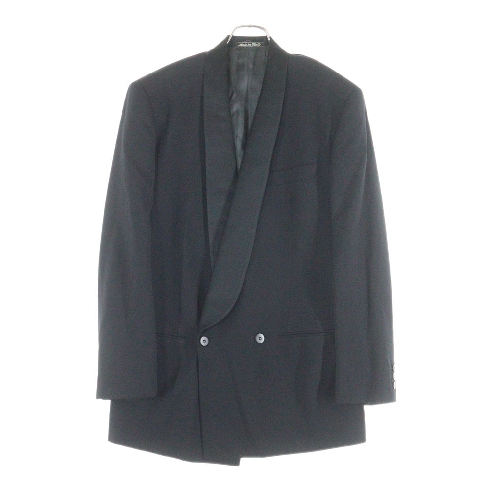 BARNEYS NEWYORK(バーニーズ ニューヨーク) ショールカラー ジャケット サイドライン スラックスパンツ 3ピース ブラック