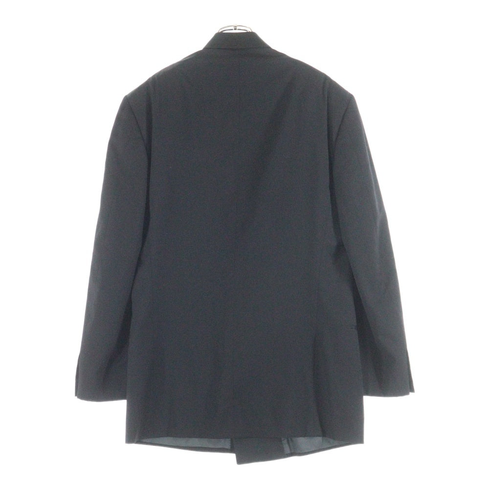 BARNEYS NEWYORK(バーニーズ ニューヨーク) ショールカラー ジャケット サイドライン スラックスパンツ 3ピース ブラック