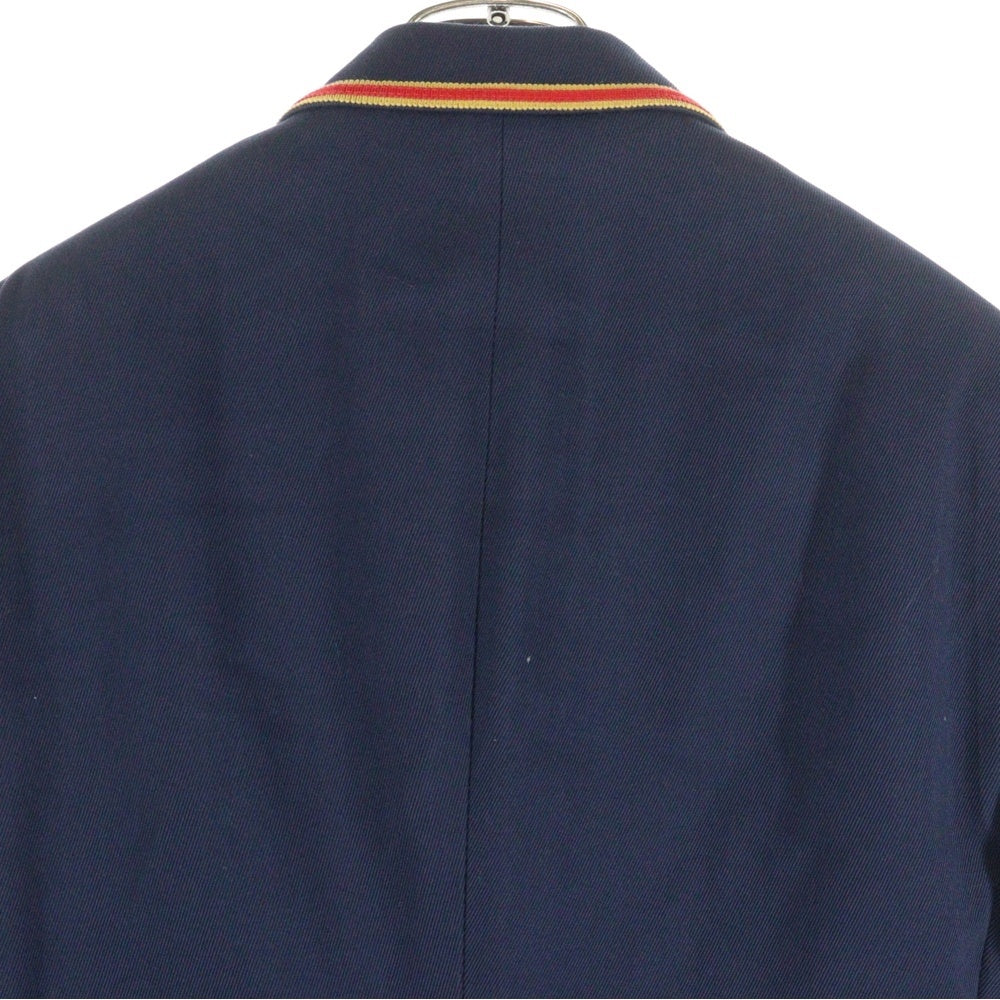GUCCI(グッチ) ビーブローチ ノッチドラペル 金ボタン テーラードジャケット ネイビー 598648