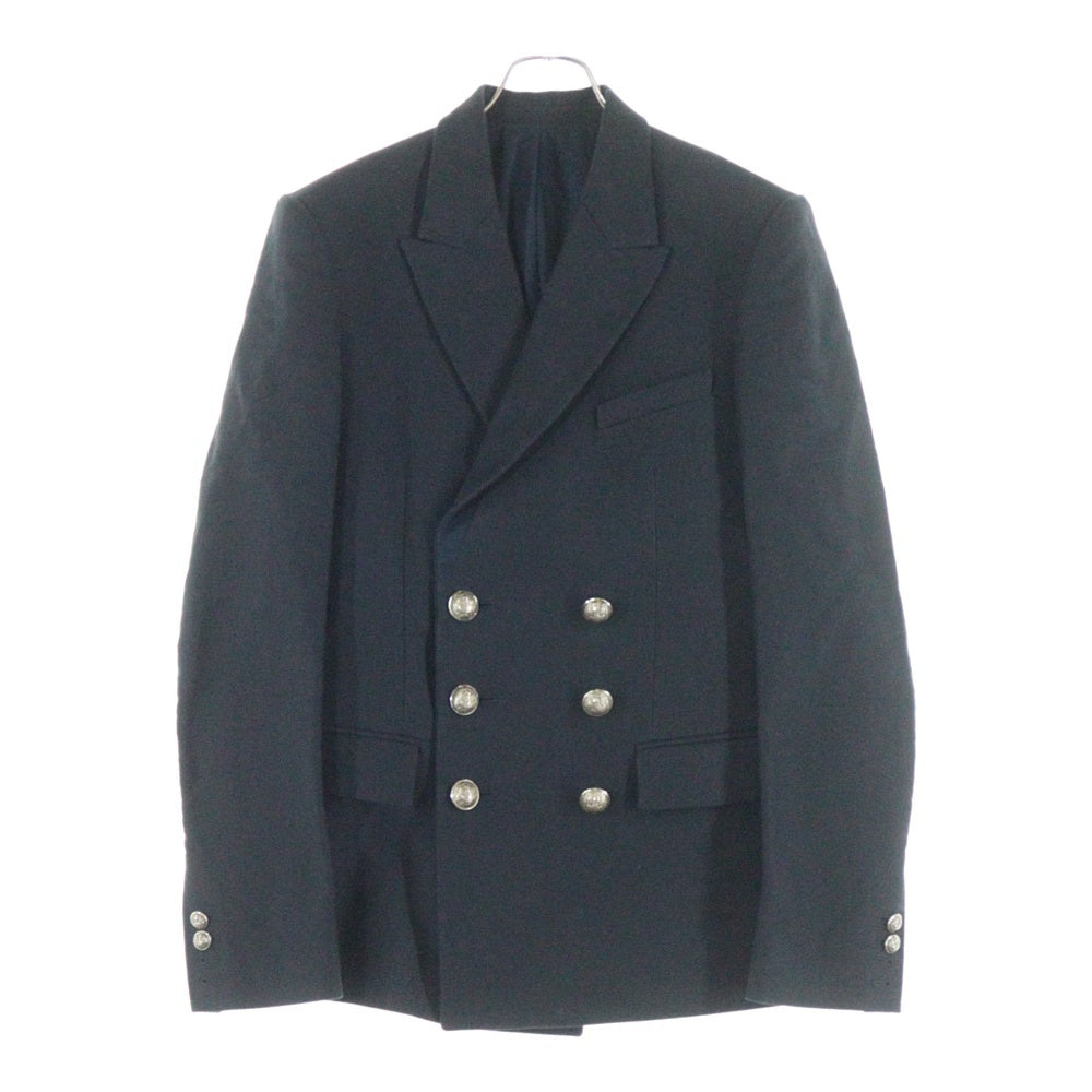 BALMAIN(バルマン) ダブルプレスト テーラードジャケット ブラック T722 B552
