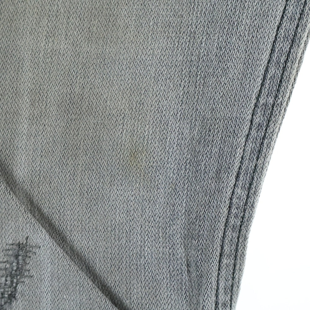 DIESEL(ディーゼル) THAVAR L.30 ダメージ加工 ストレッチ スキニーデニムパンツ ブラック 0837E